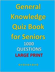 quiz book for seniors large print